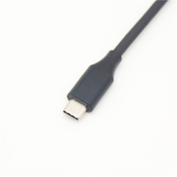 PD65W USB tipo C a USB 3,0 Cable negro Pvc Cable estándar personalizado 3a Cable Usb móvil de carga rápida Stock Rohs