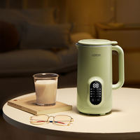 Máquina Eléctrica para Leche de Soya 800ML con Función de Calentamiento Automático, Sistema de Funcionamiento Silencioso, Licuadora Multiusos para Desayuno, Uso Doméstico