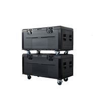 Boîtier d'écran LED en PE léger de 500 mm, 1000 mm, Flight Case, verrouillable, personnalisable, démontable et expédiable
