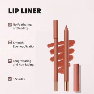 ลิปไลเนอร์เนื้อครีมแบบ Private Label หลอดสีชมพู ติดทนนาน กันน้ำ พร้อมกล่องบรรจุภัณฑ์ ส่วนผสมจากแร่ธาตุ - Product Image 2