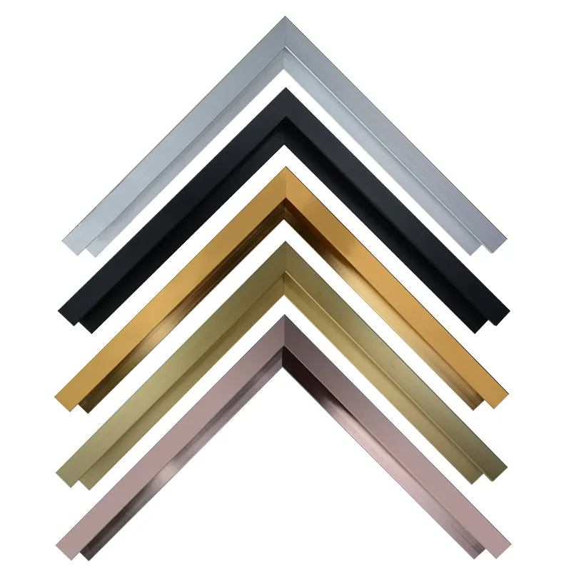 Hot New Arrival Home Decoration Bulk Dark Brown Moulding Photo Frame Moulding Frame Strips