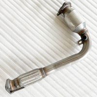 Convertisseur catalytique à trois voies en acier inoxydable Yueyang pour Chevrolet 2.4L 2010-2014, système d'échappement, pièce de rechange, garantie 1 an
