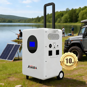 สถานีไฟฟ้าพกพา 1000W 3000W สำหรับใช้งานกลางแจ้ง แบตเตอรี่พกพา 4kwh เครื่องกำเนิดไฟฟ้าพลังงานแสงอาทิตย์ พาวเวอร์แบงค์ สำหรับบ้าน - Product Image 2