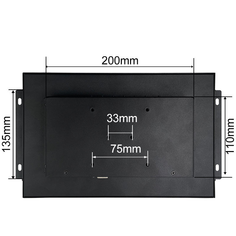 12.1 Inch Industrial Monitor HD-MI VGA AV BNC Metal Case TFT Open Frame Lcd Display Embedded OEM ODM Industrial Screen