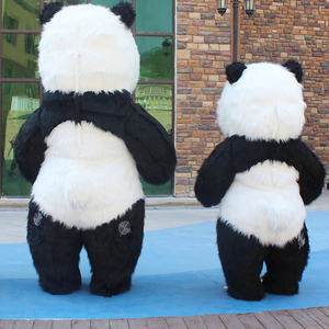 Costumes de panda gonflables amusants / Costumes de mascotte de panda géant - Product Image 2
