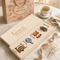 Panier de Noël pour bébé, boîtes rigides personnalisées avec alphabet, estampage à chaud fait main, laminage mat et bougie