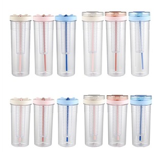Botella exprimidora inteligente Tiannuo con infusor de frutas, portátil para té y agua, taza de viaje para exteriores. - Product Image 3