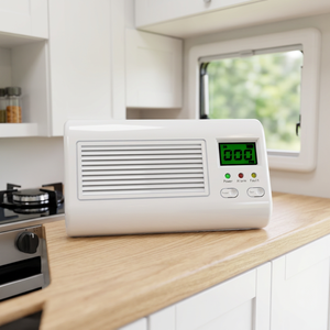 Düşük Enerji Tüketimli Taşınabilir Karbon Monoksit 2'si 1 Arada Yanıcı Gaz Dedektörü 3.7V Karavan Kullanımlı Güvenlik Gaz Dedektörü - Product Image 2