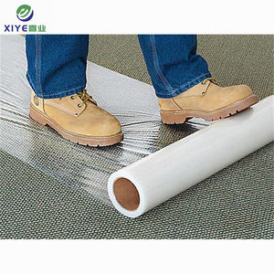 <span class=keywords><strong>Film</strong></span> protecteur de prévention de la poussière de moulage par soufflage souple de qualité médicale en PE d'excellente qualité pour tapis de salon - Product Image 1