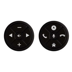 Controlador de Volante Negro de 3 Brazos y 10 Botones Multifunción para <span class=keywords><strong>Abarth</strong></span> <span class=keywords><strong>124</strong></span> <span class=keywords><strong>Spider</strong></span> (<span class=keywords><strong>2016</strong></span>-) con Transmisión de 10m - Product Image 1