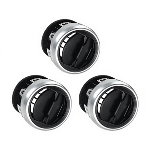 For 2015-2023 Mustang 2.3T Dashboard Front Unit FR3Z-19893-AC Air Conditioning <b>Vent</b> Round ABS Easy Install - Product Image 5