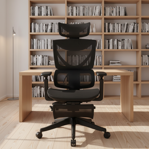 Maßgefertigter Moderner Drehbarer Vollnetz-Bürostuhl mit Ergonomischem Design und Verstellbarer Kopfstütze - Product Image 1