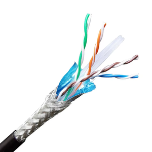 Câble SFTP Cat5e/Cat6 extérieur SZADP, 305 m, cuivre massif/sans oxygène, étanche, pour caméra de sécurité - Product Image 3