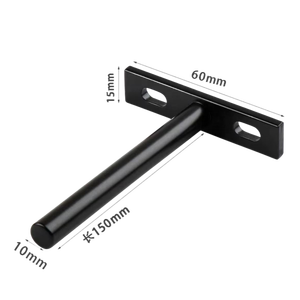 Support <span class=keywords><strong>d</strong></span>'étagère flottante triangulaire en acier inoxydable personnalisé, support <span class=keywords><strong>de</strong></span> palette multicouche, design moderne et simple, montage sur armoire, multicolore - Product Image 6