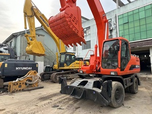 Excavadora de Ruedas Doosan DH210W-7, dx210w, dx225, dx140w, Peso Operativo de 1.2 Toneladas, Cucharón de Excavación con Capacidad de 0.12m³, Modelo Hidráulico - Product Image 5