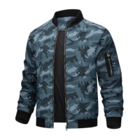 Blouson aviateur pour hommes, vêtements universitaires d'hiver légers et décontractés, manteau coupe-vent d'automne avec fermeture éclair et veste à poche pour hommes, vente en gros