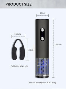 Mejores vendedores 2024 para <span class=keywords><strong>Amazon</strong></span> Nuevos dispositivos electrónicos Abrebotellas eléctrico para vino tinto <span class=keywords><strong>Sacacorchos</strong></span> con luz Led - Product Image 5