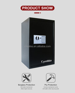 Secret Deposit Safe Box Mini Home Safe 55E Steel Smart Jewelry Hotel Box - Product Image 3