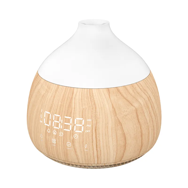 Fresh Ultrasonic 320ML Air Humidifier Clear Cactus Color Light Essential Oil