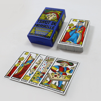 Fabricant personnalisé carte de tarot français impression durable cartes de tarot France avec guide en gros carte oracle
