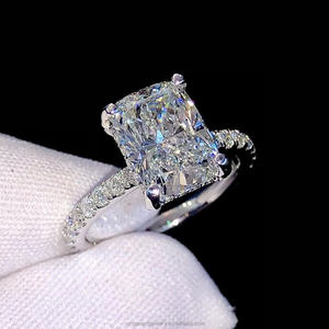 XG usine prix laboratoire cultivé bagues en diamant personnalisé 9 10 14 <span class=keywords><strong>18</strong></span> k <span class=keywords><strong>or</strong></span> Fine Jewelry anneaux laboratoire diamant Bijoux - Product Image 4