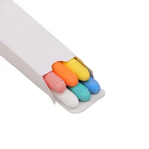 3/6 colori Non tossico solubile in acqua gesso disegno pittura gesso senza polvere per insegnanti bambini forniture per l'ufficio scolastico