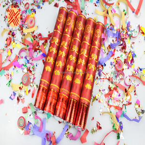 Festa rotante fuochi d'artificio tubo di <span class=keywords><strong>natale</strong></span> <span class=keywords><strong>e</strong></span> compleanno saluti Laser fuochi d'artificio carta forniture per le vacanze - Product Image 5