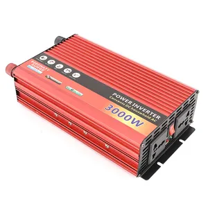 Wholesale High-power Digital Display Modified Sine Wave Vehicle Inverter 3000w4000w 12v Dc To Ac 220v Car Solar Power Converters