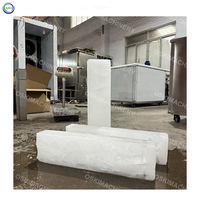 Machine industrielle de fabrication de blocs de glace de 0,3 tonne, machine à grands blocs de glace, prix de la machine à blocs de glace