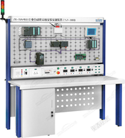 Sistema de Entrenamiento PLC para Redes Industriales Avanzadas 1200 200, Kit de Entrenamiento PLC con Accesorios Completos para Educación en Ingeniería