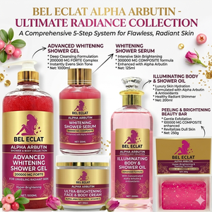 Produits hydratants à l'alpha-arbutine en marque privée, ensemble de soins éclaircissants pour la peau, réduction des taches brunes, blanchiment de la peau pour les peaux noires - Product Image 5