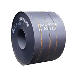 Bobina prezzo 11mm acciaio al carbonio laminato a caldo SS400 S45C S235jr CRC Q195 bobina in acciaio al carbonio