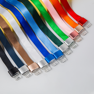 Lanière de cou promotionnelle personnalisée de sécurité vierge imprimée par sublimation avec logo lanière de polyester de porte-carte d'identité de conception personnalisée - Product Image 6