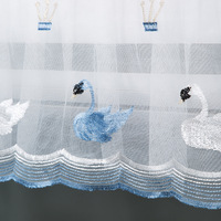 Décoration murale personnalisée pour climatiseur intérieur Couverture anti-poussière complète pour suspendre la climatisation sans enlèvement Art Polyester & Lace Fabric