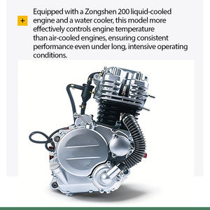 Tricycle cargo motorisé à trois <span class=keywords><strong>roues</strong></span> avec cabine fermée, vente en gros d'usine, essence, robuste, charge utile de 400 kg, 50-70 km/h, double - Product Image 4