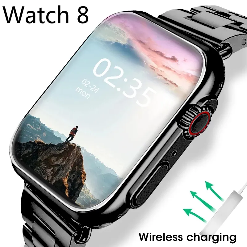 2023 Smart Watch Series 8 2.0 " Screen Heart Rate Blood Pressure Smartwatch for Apple Watch IWO Watch 8