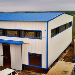 Estructura de Acero Prefabricada, Estructura Metálica, Edificio de Almacén Industrial para Uso en Fábricas de Manufactura - Product Image 2