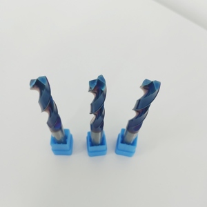 Mũi khoan xoắn hrc65 ° mũi khoan cacbua vonfram Mũi khoan kim loại cho máy tiện CNC kim loại cứng - Product Image 6