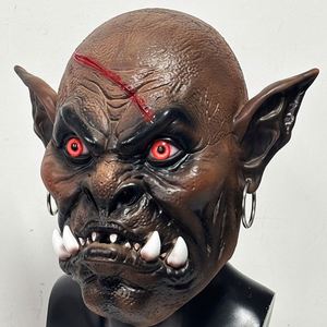 Máscara de Monstruo Nueva, Máscara de Demonio Espeluznante para Juegos, Casco de Broma de Warcraft, Máscara de Anime para Exposiciones, Actuaciones, Carnavales y Halloween - Product Image 4