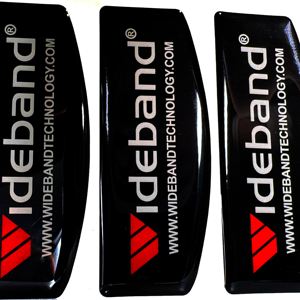 สติกเกอร์โดมอีพ็อกซี่กันรอยขีดข่วน กันน้ำ พิมพ์ลาย 3 มิติ นูน นุ่ม ผลิตจาก PU  ติดด้วยกาวในตัว พิมพ์ UV  โลโก้แบรนด์ตามสั่ง - Product Image 2