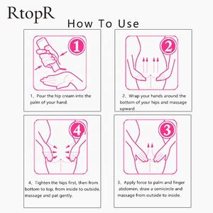 Creme para Aumento de Glúteos Sexy RtopR para Mulheres, Fórmula Mineral 40g, Rápido e Eficaz - Product Image 5