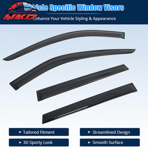 Déflecteurs de vitres pour Nissan Rogue 21-25, pare-pluie et pare-soleil, à coller - Product Image 2