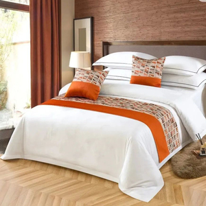 Đám cưới tấm ga trải giường khách sạn năm sao 100 bộ đồ giường cotton Vua đặt trải giường Duvet - Product Image 2