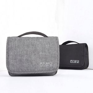 Bolsa de Aseo de Viaje de Fábrica BSCI, Bolsa de Maquillaje Portátil de Gran Capacidad, Bolsa de Almacenamiento Multifuncional Simple para Viajes - Product Image 6