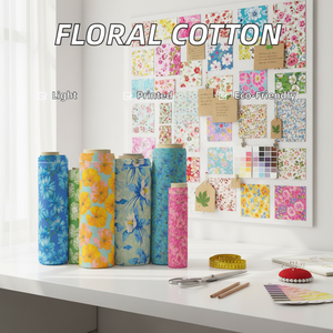 Nueva Llegada, Tela de Algodón Ligera Tejida con Diseños Florales de Liberty London, Impresión Digital Personalizada, Algodón Orgánico Peinado Tana Lawn para Prendas - Product Image 2