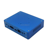 Boîtier Mini PC Sans Ventilateur Personnalisé Boîtier en Aluminium Châssis Industriel Décodeur Boîtier Industriel Accessoire Informatique Stock SBC03 OEM/ODM