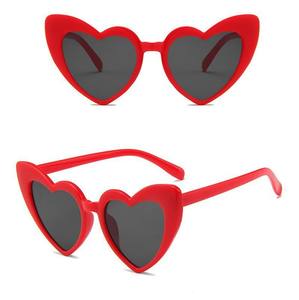 Gafas de Sol Fashion <span class=keywords><strong>Love</strong></span>&roses 2026, Diseño de Corazón, Unisex, Precio Económico, Color Caramelo, PC, para Mujer - Product Image 2