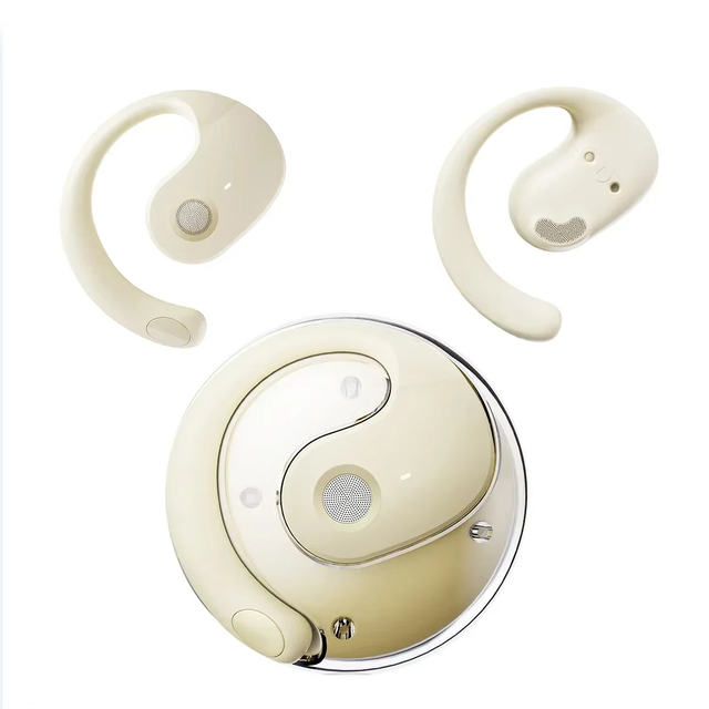 BY01 OWS Earhook Earphones BT V5.3 Low Latency Sport Gaming HiFi Stereo Noise Reduction Earbuds LED IPX5 Waterproof