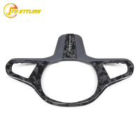 Garniture de volant en fibre de carbone sèche pour G30 G14 G15 G16 G29 Z4 X3 G01 X4 G02 G32 2020-22, couvercle central de volant intérieur, amélioration automobile