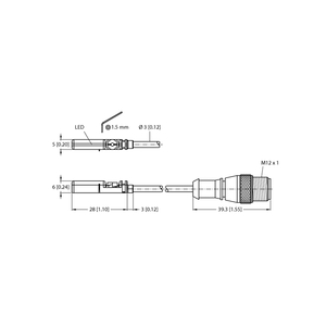 Sensores Magnéticos Originales Nuevos BIM-UNT-AG41X-0.3-RS4.23T/S1139/S1160 BIM-AKT-AP6X 7M con KLA1 BIM-IKT-Y1X-H1141 con KLI3 - Product Image 6